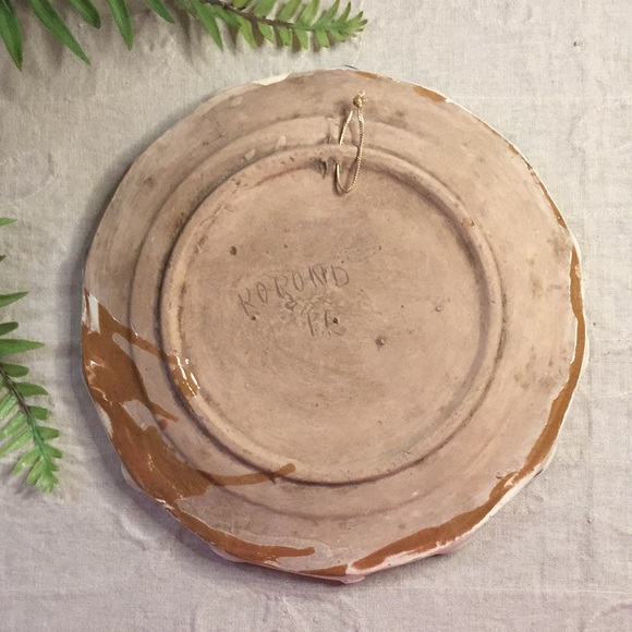 Korond Folk Art Decorative Handmade Plate - Picture 4 of 15